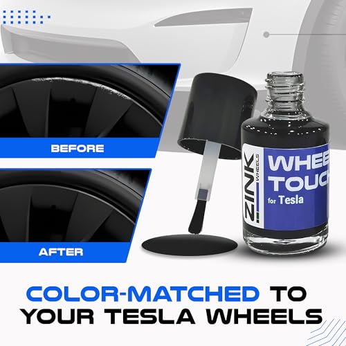 Premium Tesla Wheel Curb Rash Repair Kit for Model Y 20 (Tesla Model Y / 20" Black Induction)