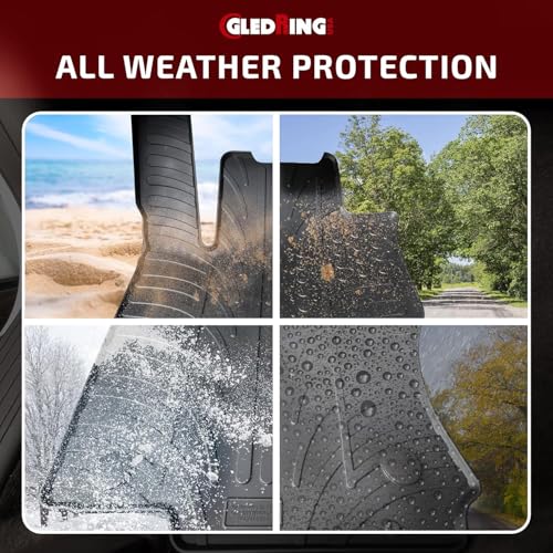Rubber Floor Mats for Toyota Tundra CrewMax (Tundra CrewMax 2012-2021 / Floor Mat)