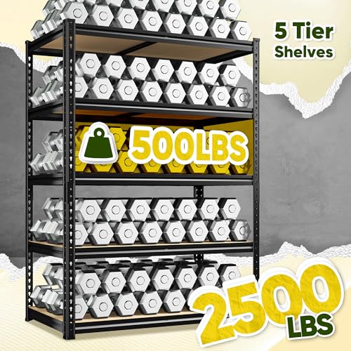 72" H Garage Shelving for Garage (40" W x 16" D x 72" H)