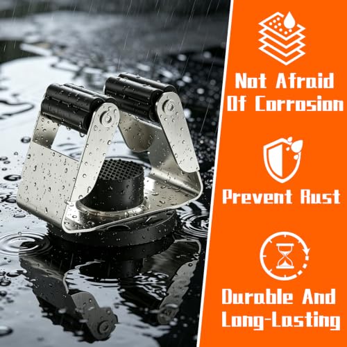 4 Pack Magnetic Mop Broom Holder