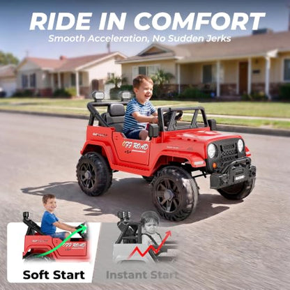 12V Electric Ride On Car (Red)