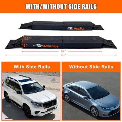 Kayak Car Roof Rack Pad for Kayak Surfboard SUP Canoe Soft Roof Rack Pads (32 Inch)