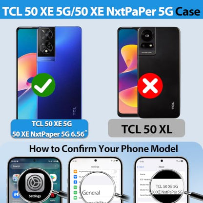 for TCL 50 XE NxtPaper (TCL 50XE（6.56"） / Rose GoldRose Gold)