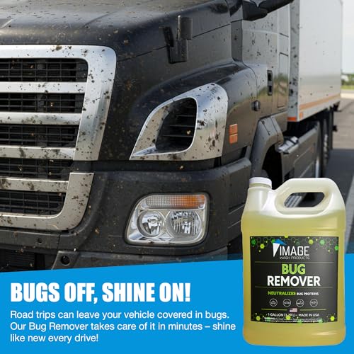 Bug Remover Biodegradable Bug Cleaner for Cars Trucks (128 Fl Oz (Pack of 1))