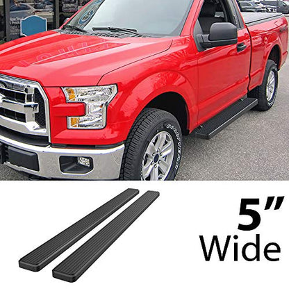 Running Boards 5 (Black / 5 Inches)