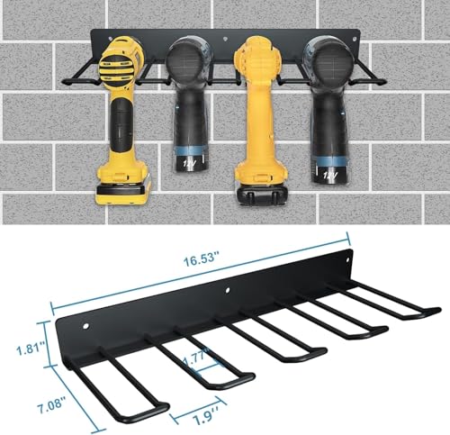 Electric Drill Storage Rack