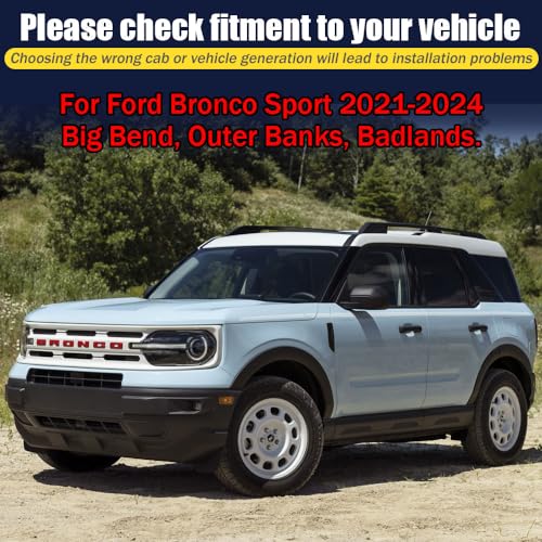 Rain Guards for Ford Bronco Sport 2021 (For Ford Bronco Sport 2021-2024)