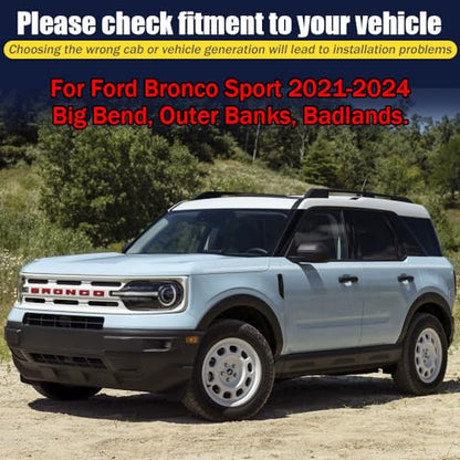 Rain Guards for Ford Bronco Sport 2021 (For Ford Bronco Sport 2021-2024)