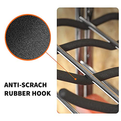 Garage Tool Organizer Hooks (4-Pack 12" Wave Hooks)