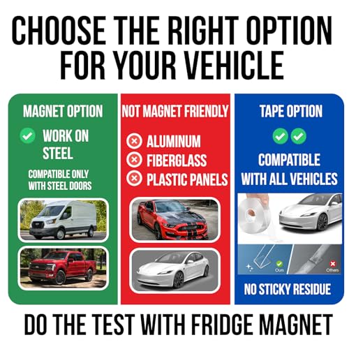 2pc 9x12 Custom Full Color Magnetic Car Signs (9"x12")