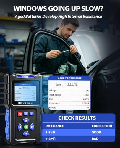 Battery Load Tester 12v Automotive (Black)