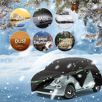 Car Cover for 2007 (for 210D 2007-2023 Fiat 500/500C)