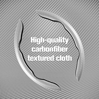 2pcs Carbon Fiber Anti (White / Universal (2pcs))