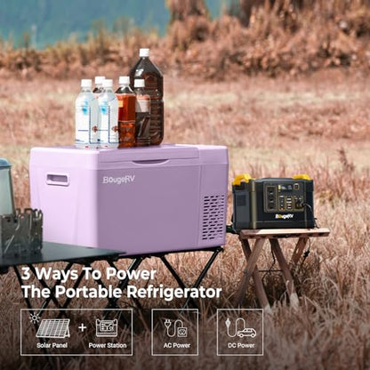 12v refrigerator 23 Quart (23 Quart / Purple)