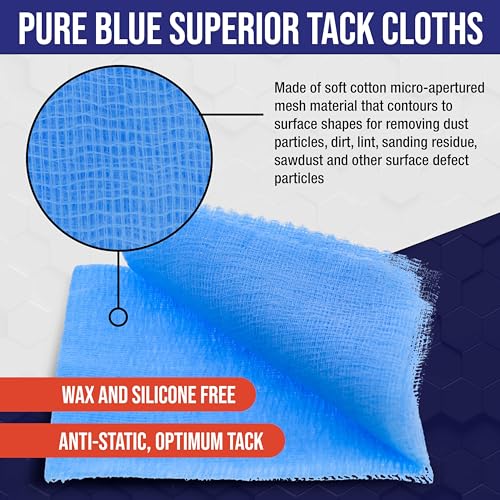 Pure Blue Superior Tack Cloths