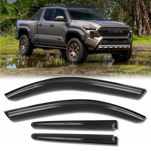 Rain Guards for Car Windows (For 2016-2023 Toyota Tacoma)