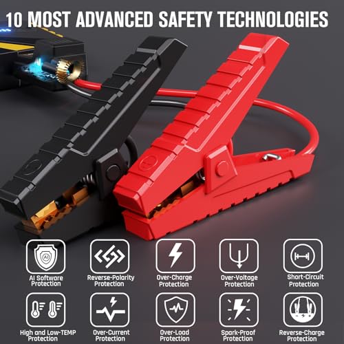 V10 Pro 4500A Jump Starter (Yellow)