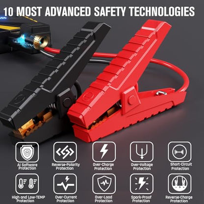 V10 Pro 4500A Jump Starter (Yellow)