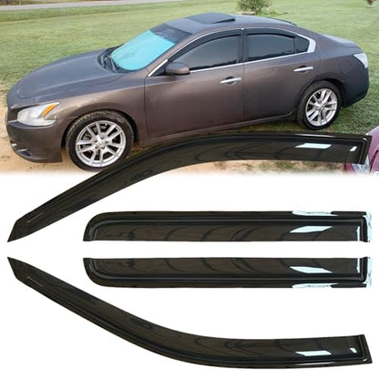 4pcs Original Window Visors for 06 Lincoln Zephyr 94550 (for 2006-2012 Fusion)