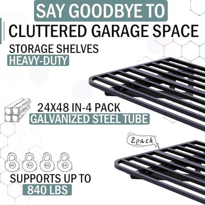 Garage Shelving Wall Mounted (Color-size / 2X16 ft)