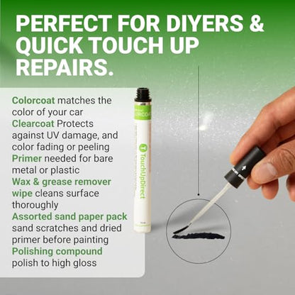 Car Paint Touch Up Brush Kit (Brush - Platinum Kit / Classic Silver Metallic)