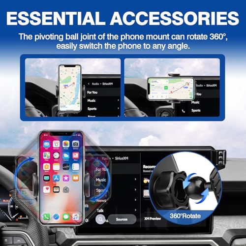 Car Phone Holder for 2024 (Auto-Look / Toyota Tacoma 24+ 14-inch)