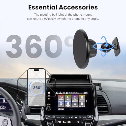 Magnetic Car Phone Holder W (For Honda Odyssey 2018-2024)