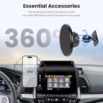 Magnetic Car Phone Holder W (For Honda Odyssey 2018-2024)