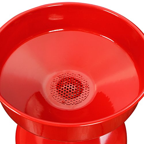 20 Gallon Portable Waste Oil Drain Tank Air Operated Drainage Adjustable Funnel Height with Wheel (20 Gallon)