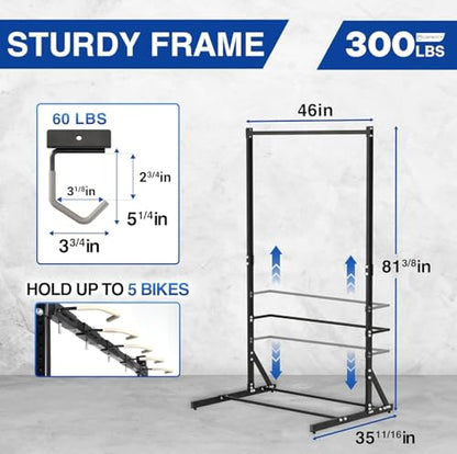 Freestanding Bike Storage Rack (B. Bike Storage Rack (Upgraded))