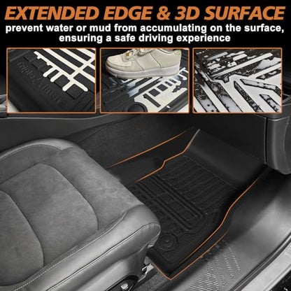 Floor Mats & Trunk Mat for 2026 2025 2024 Dodge Charger EV (Charger EV | 2024+)