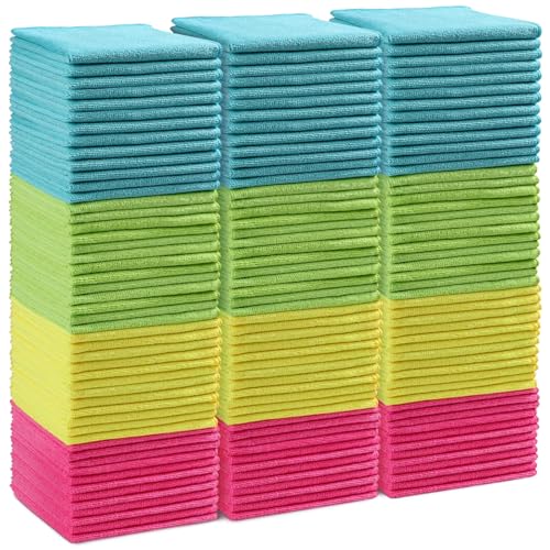 150PK Microfiber Cleaning Cloth (Multicolor)