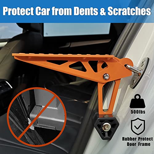 Universal Fit Car Door Step (Orange)