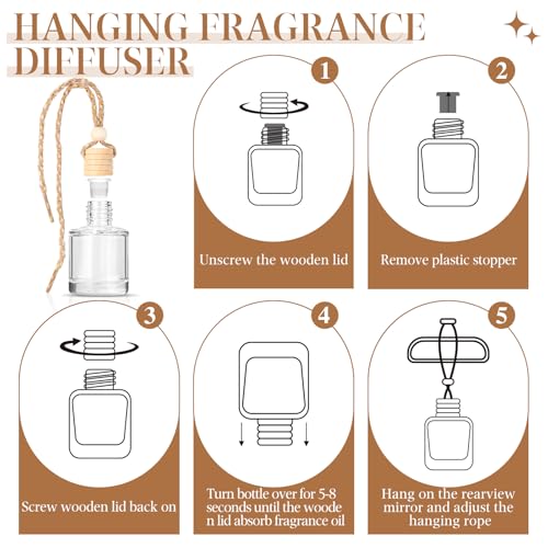 6 Pack Car Air Freshener