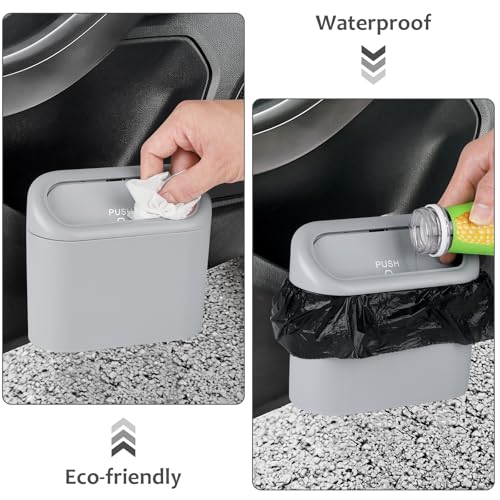 Car Trash Can (Grey)