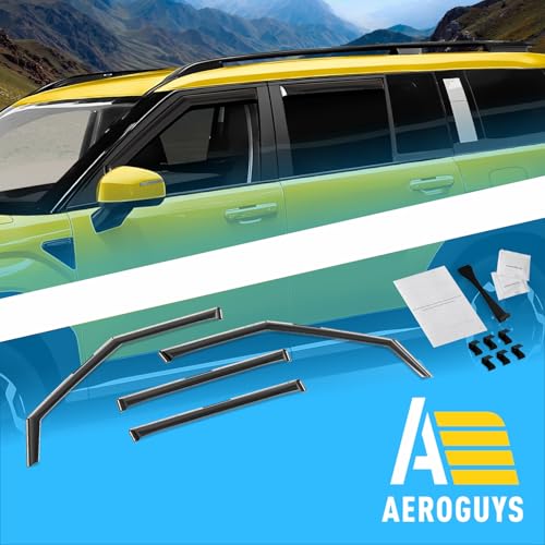 Extra Durable Window Deflectors in (For Hyundai Santa Fe 24-26)