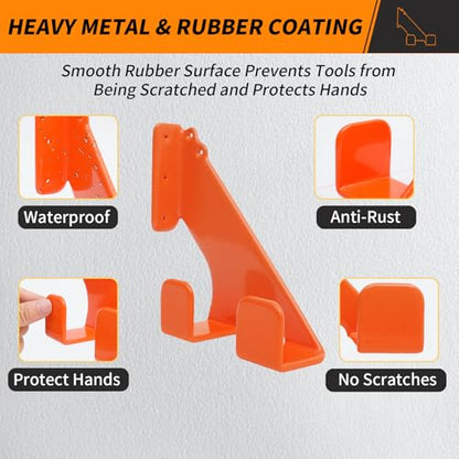 Chainsaw Holder Wall Mount (2 Pack)
