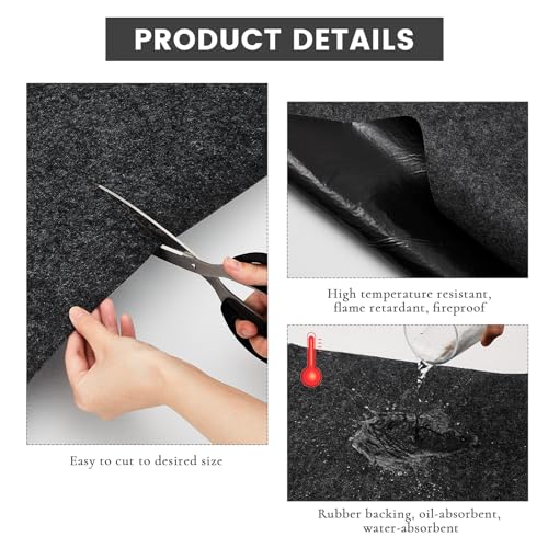 2 Pcs Oil Spill Mat Set