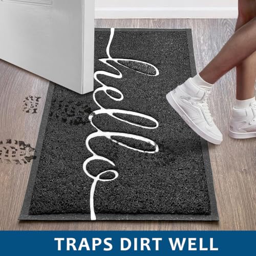 Door Mat Outside Inside Hello Doormat (3' x 2' / Hello)