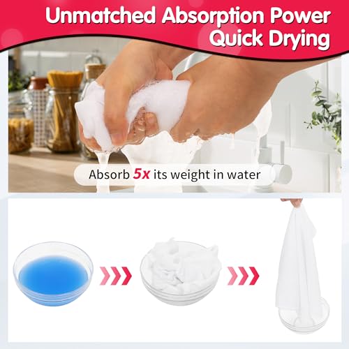 White Microfiber Cleaning Cloth (8pk / White)