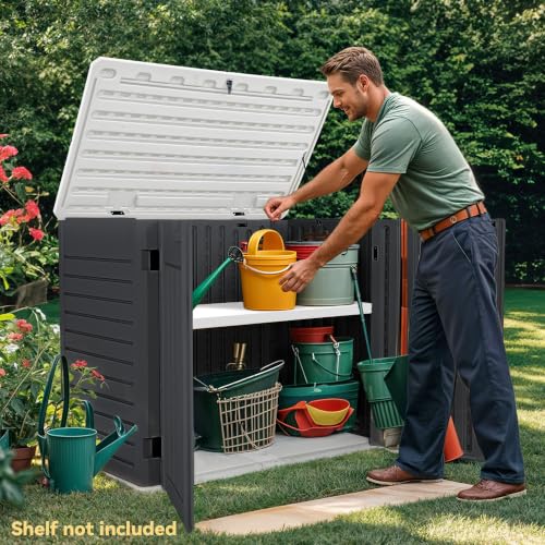 Outdoor Weather (Medium-35 Cu Ft / Dark Gray)