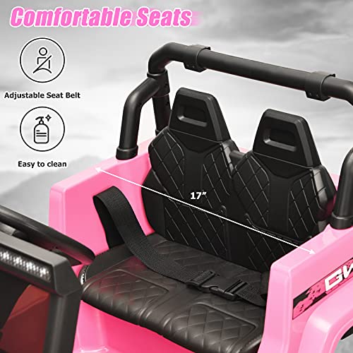 Ride on Car Truck with 2.4G Remote Control (Pink)