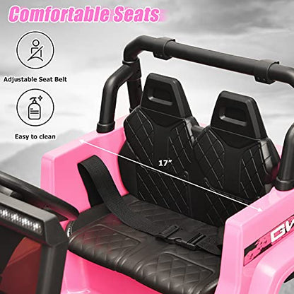 Ride on Car Truck with 2.4G Remote Control (Pink)