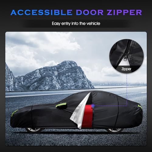 Car Cover Custom Fit for Mazda Miata MX (Fit for Mazda Miata MX-5 Black)
