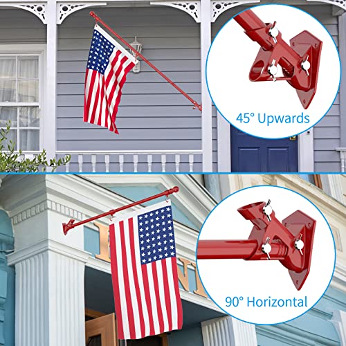 Flag Pole Upgraded Bracket (Red)