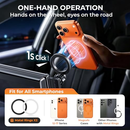Car Phone Holder for Toyota Prius 2023 (Fit for 2023-2026 Prius, 8-Inch)