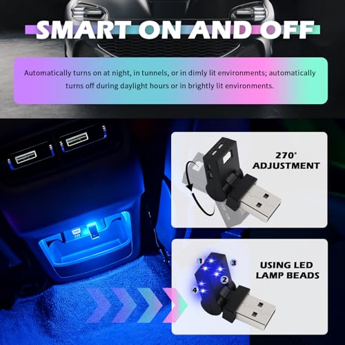 Mini USB LED Lights for Car