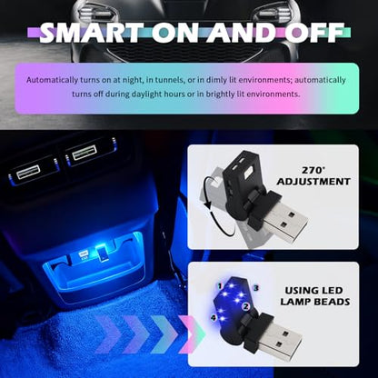 Mini USB LED Lights for Car