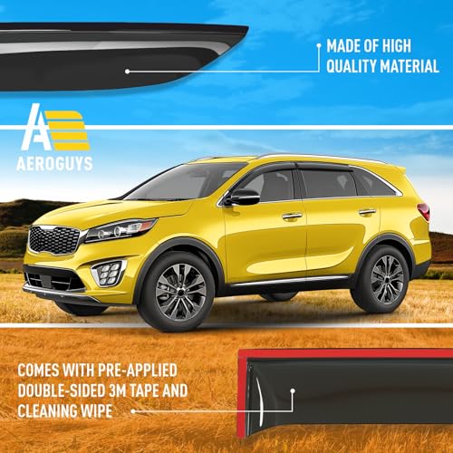 Extra Durable Window Deflectors Tape (For Kia Sorento 16-20)