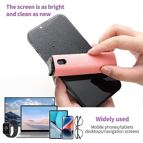 Touchscreen Screen Cleaner Kit 2 Pcs (2 Pcs Pink)